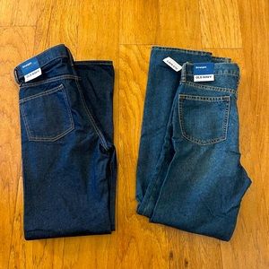 2 pair boys Old Navy built-in-flex jeans NWT, size 16